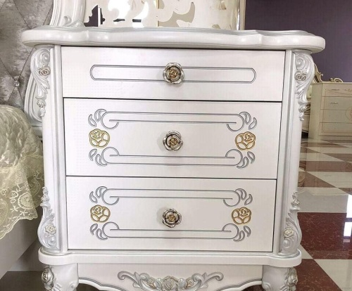 Спальня Роза с туалетным столиком фото 10