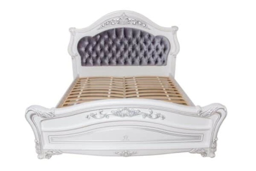 Спальная мебель “Касандра” белая глянец серебро фото 7