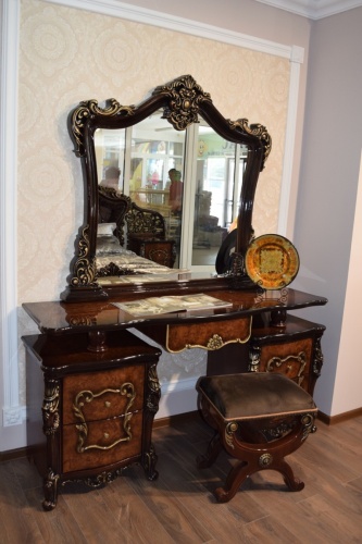 Спальня Джоконда корень дуба глянец фото 7