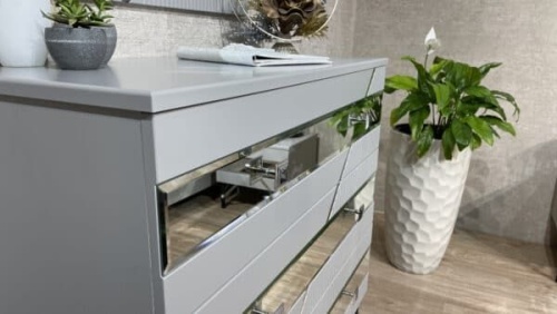 Спальная мебель “Ализе” серая серебро фото 2