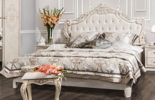 Спальня Патрисия крем корень глянец фото 2