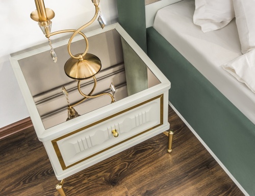 Спальня Замира 5-ств оливковый фото 8