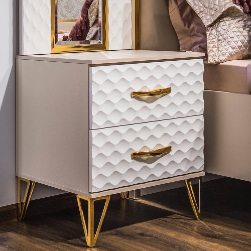 Спальня Лара 5-ств белый глянец фото 9