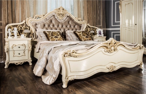 Спальня Джоконда крем глянец фото 4