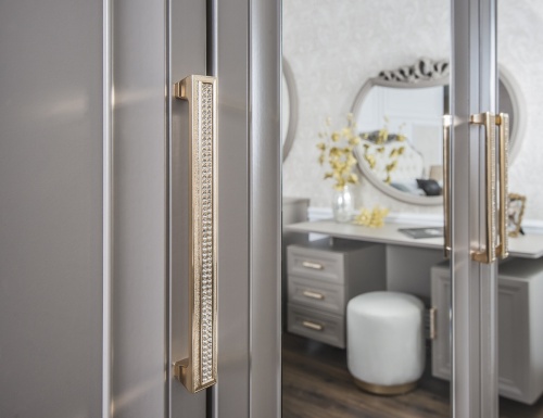 Спальня Мокко 4-ств серый камень фото 6