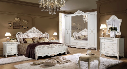 Спальня Роза с туалетным столиком