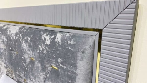 Спальная мебель “Самира” серо-белая фото 4