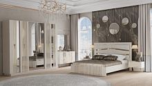 Спальная мебель “Альмира” сатин золото 6-ти дверная