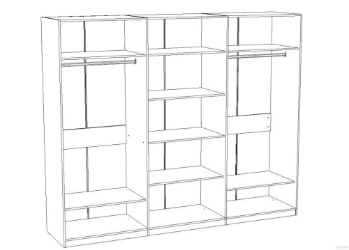 Спальня Ариель 6.1 крем фото 2