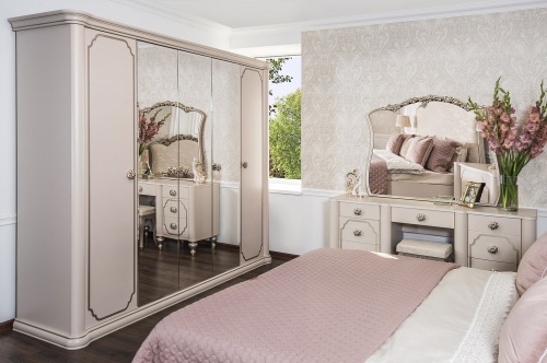 Спальня Лали 5-ств бежевый фото 8