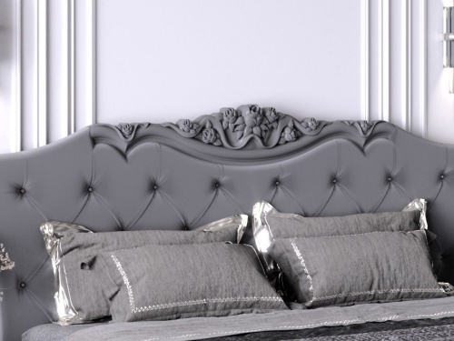 Спальный гарнитур Дивия серая фото 3