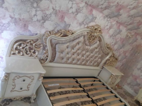 Спальня Джоконда (4-дверный шкаф, комод) крем фото 10