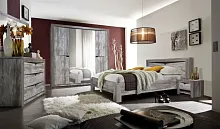 Спальня Гарда (кровать 1.6 м.; шкаф 3-х дв.; комод) сосна джексон