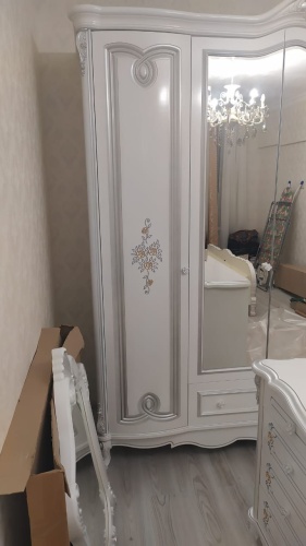 Спальня Роза с туалетным столиком фото 16