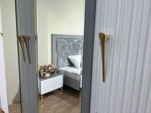 Спальная мебель “Самира” серо-белая фото 9