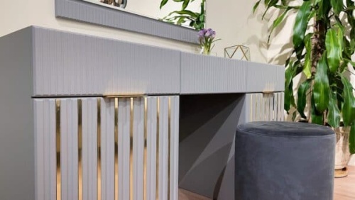 Спальная мебель “Сидея” серая фото 5