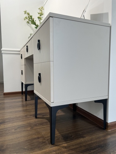 Спальня Стелла 4-ств светло серый камень фото 17