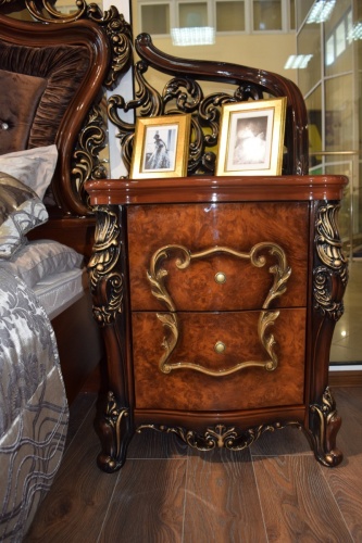 Спальня Джоконда корень дуба глянец фото 8