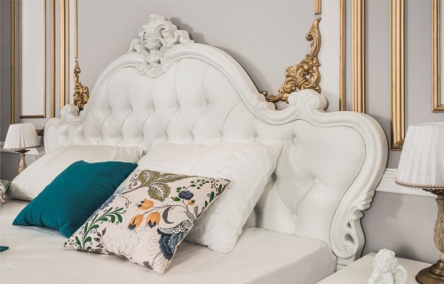 Спальня Мишель 5-ств белый матовый фото 4