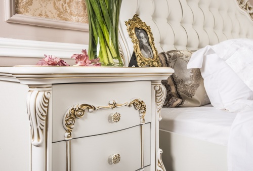 Спальня Анна Мария 5-ств белый матовый фото 6