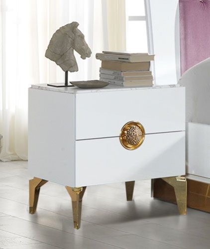 Спальня Теона 4К белый глянец фото 2