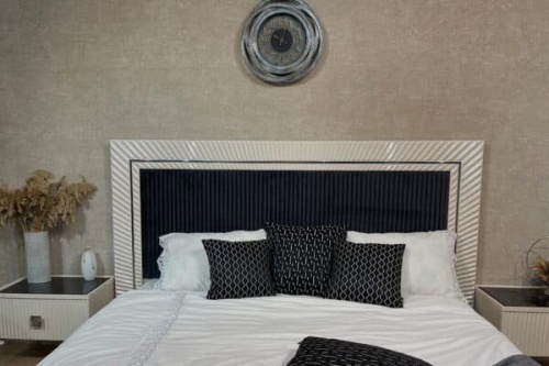 Спальная мебель “Измир” серебро 6-ти дверная фото 6