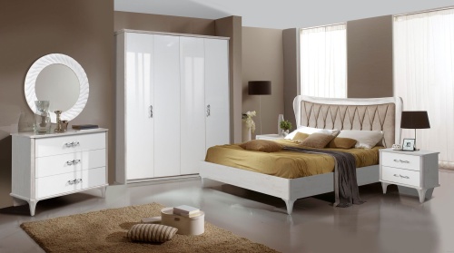 Спальня Опера белая/сосна рандерс