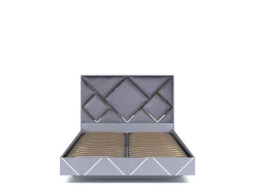 Спальная мебель “Ализе” серая серебро фото 7