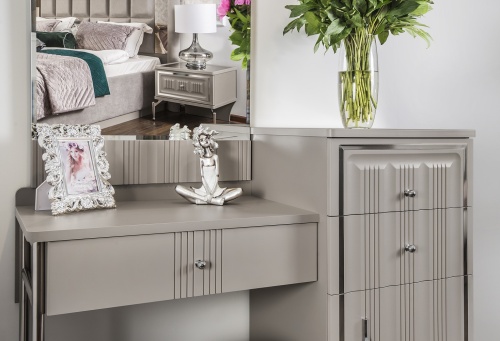 Спальня Замира 5-ств серый камень фото 8