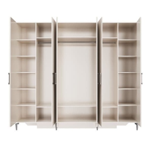 Спальная мебель “Измир” серебро 6-ти дверная фото 14