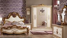 Спальня с 4-дверным шкафом Анита (беж)