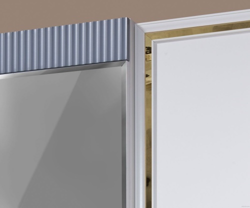 Спальня Торонто 5 белая/серый декор фото 8