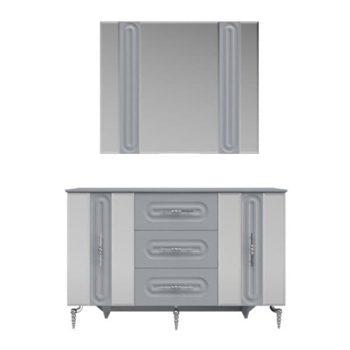 Спальная мебель “Галакси” серая серебро фото 11