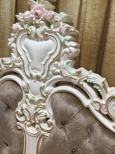 Спальня Шейх с 6-дверным шкафом (слоновая кость) фото 8