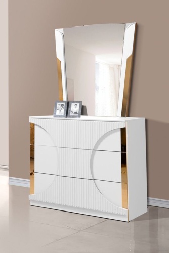 Спальня Каталея белая фото 4