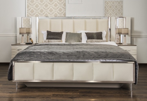 Спальня Гравита 5-ств белый глянец фото 3