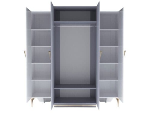 Спальная мебель “Самира” серо-белая фото 16