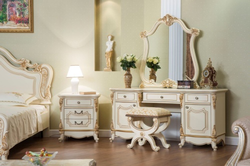 Спальня Мона Лиза крем фото 16