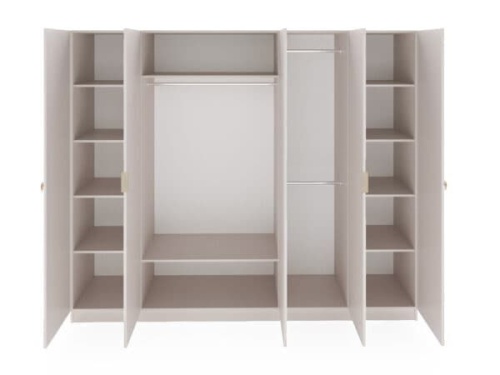 Спальная мебель “Zara” 5-ти дверная сатин золото фото 11