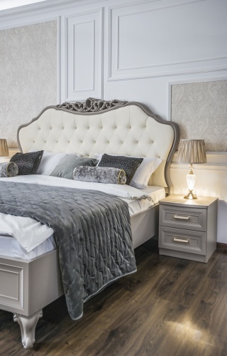 Спальня Мокко 3-ств серый камень фото 5