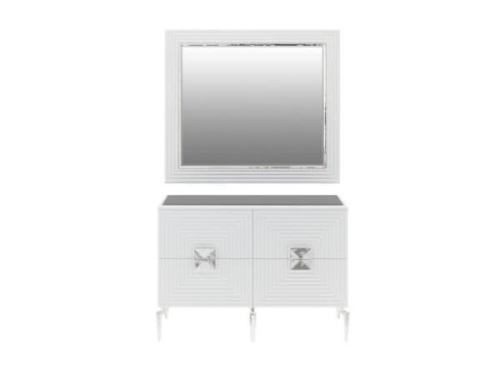 Спальная мебель “Алия” серебро 6-ти дверная фото 4