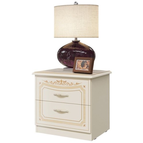 Спальня с 6-дверным шкафом Грация (слоновая кость) фото 4