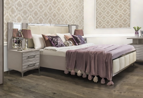 Спальня Гравита 5-ств серый камень глянец фото 3