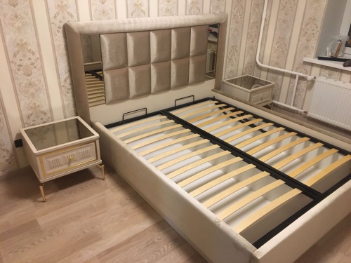 Бельевой ящик в подъемным механизмом 140x200, 160x200, 180x200 фото 3