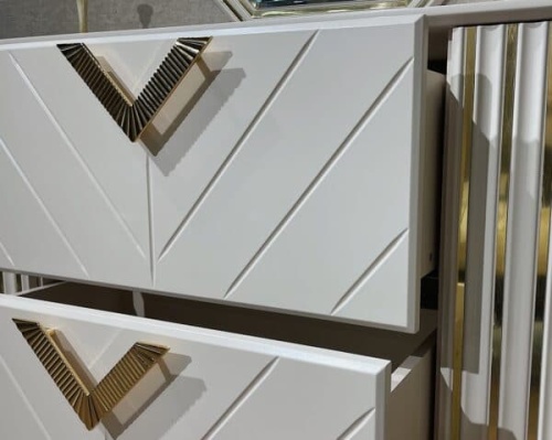 Спальная мебель “Анкара” фрезерованная сатин фото 3