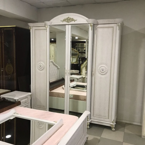 Спальня Да Винчи (белая) фото 8