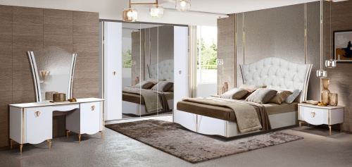 Спальня Ишим-5С белая