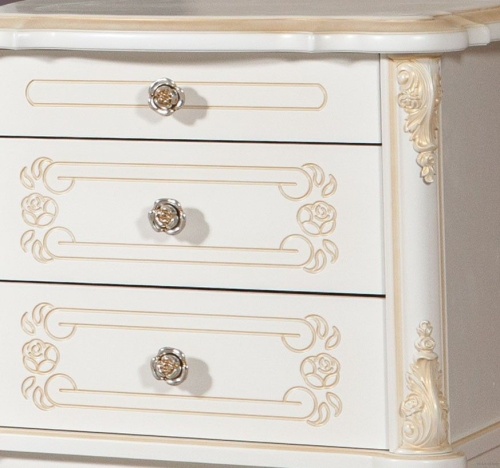 Спальня Роза с туалетным столиком фото 4