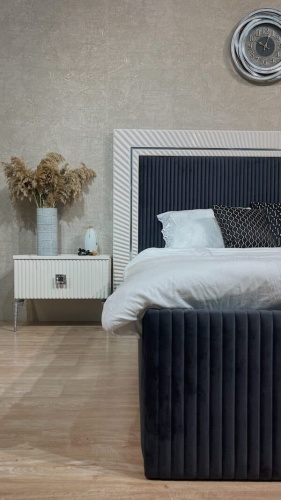 Спальная мебель “Измир” серебро 6-ти дверная фото 8