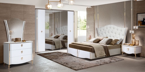 Спальня Ишим-5К белая